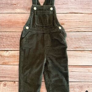 Old Navy Kids Corduroy Overalls - Dark Green